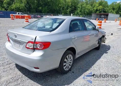 2012 Toyota Corolla S/Le из США, поврежденный, VIN 2T1BU4EE6CC857362